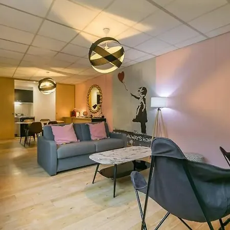 Love Ballon Elegant Cabinet D'architecte Reconfigure Tout En Douceur Climatise Avec Terrasse Proche Centre Ville Gare Cite Gastronomique Διαμέρισμα *